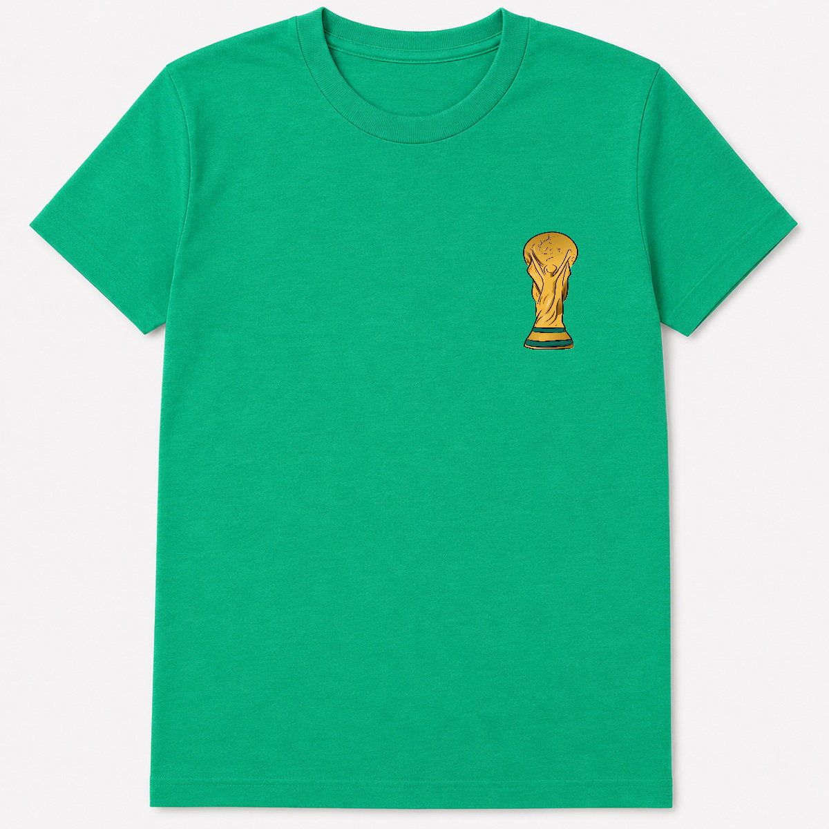 Golden Champion Trophy Design