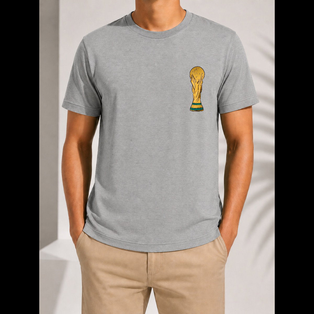 Golden Champion Trophy Design
