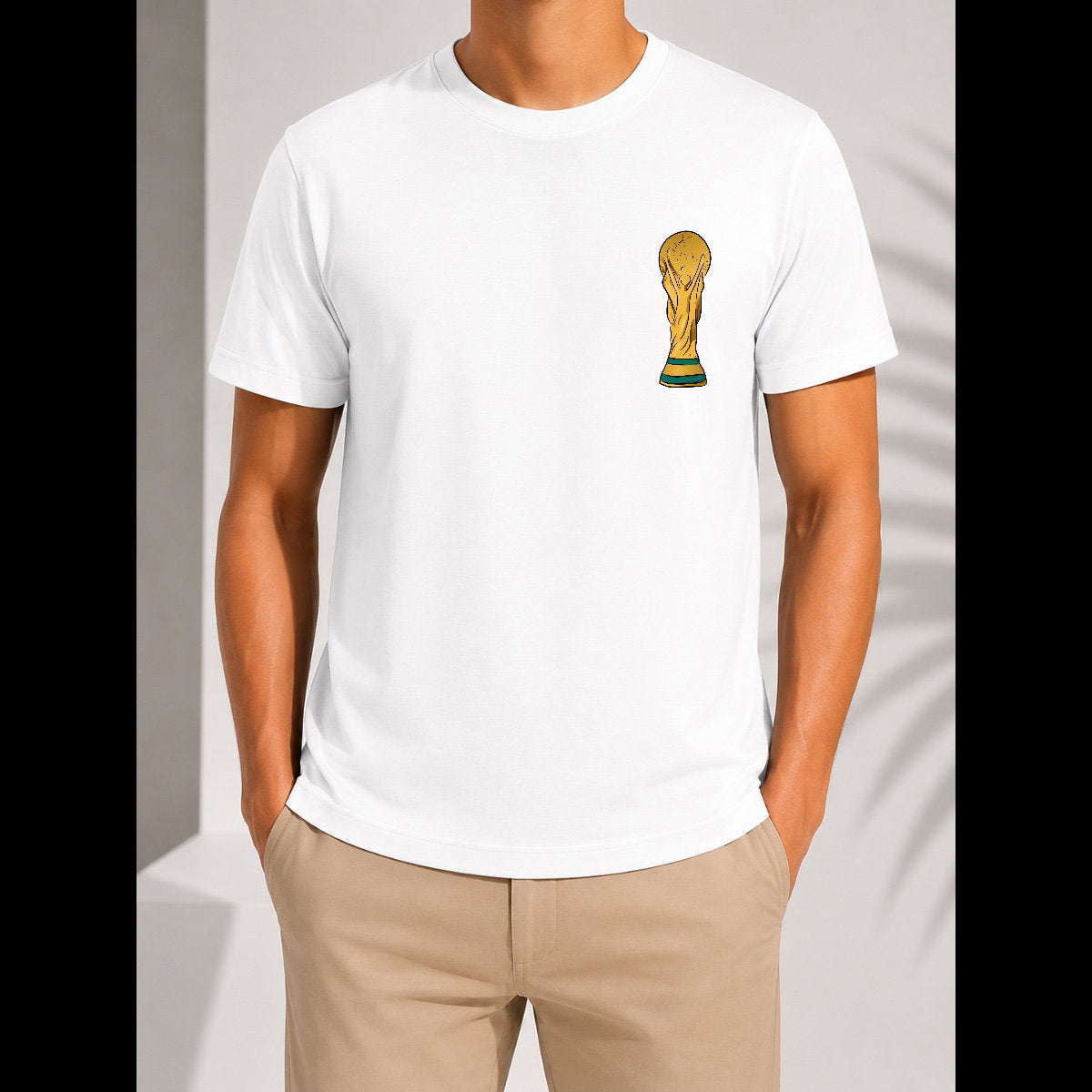 Golden Champion Trophy Design